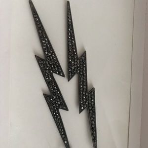 Lightning bult earrings